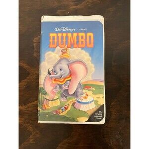 Disney Dumbo Black Diamond Classics VHS cartoon